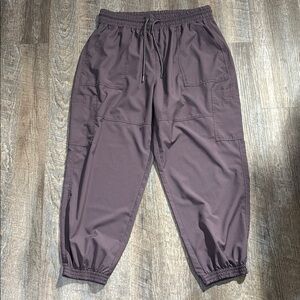Women's Casual Jogger Pants - Mauve